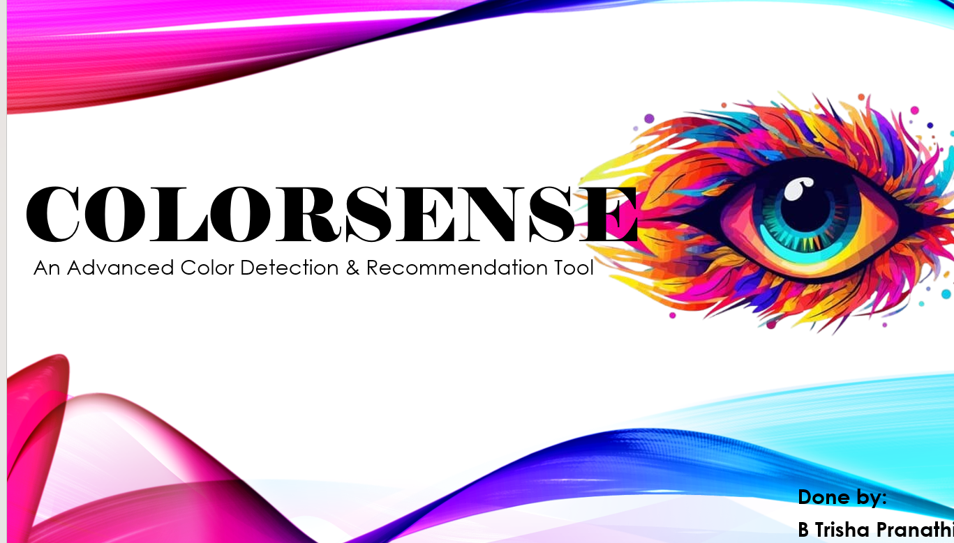 COLORSENSE Landing Page